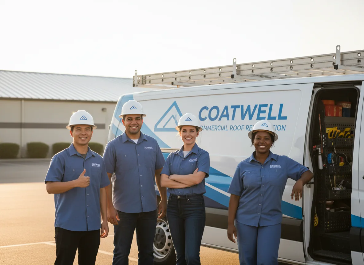 Commercial roof coating company in Waterford, CA